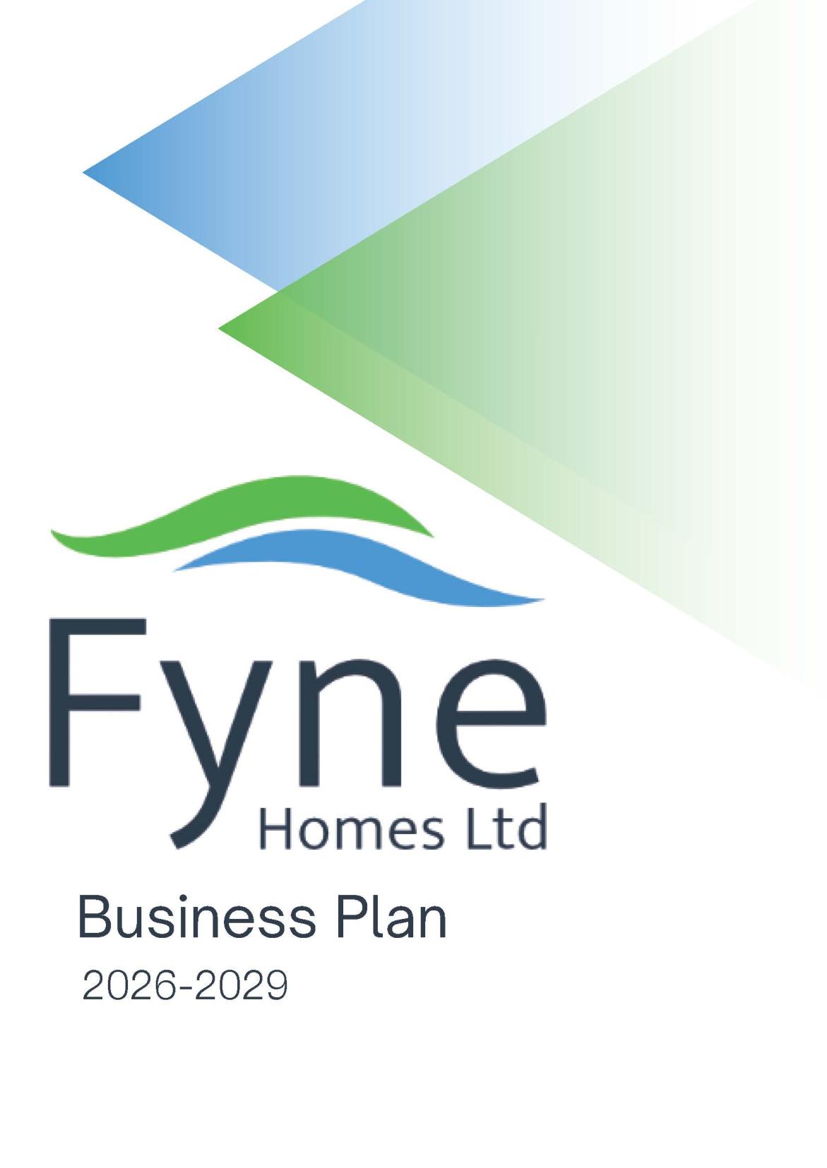 FH Business Plan 2026-29 Front Cover