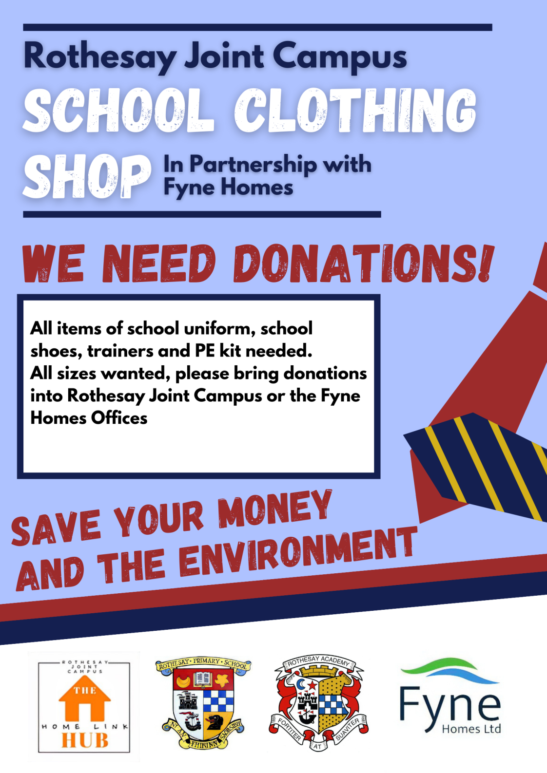 Rothesay Joint Campus School Clothing Shop